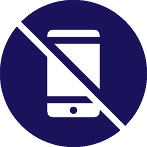 no phone